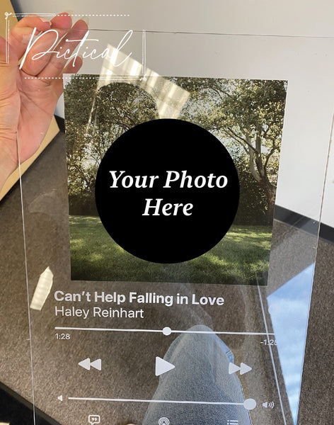 Limited Edition Custom Apple Music Acrylic Album Cover (12x18 and 18x24) - Pictical™