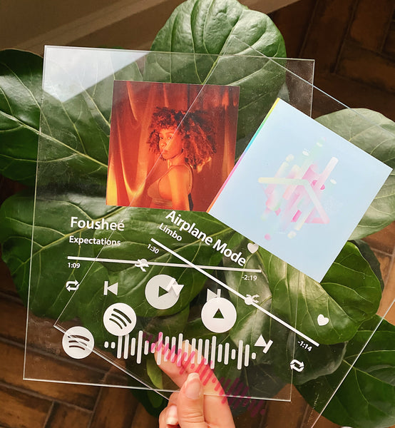 Custom glass album cover Spotify harry styles