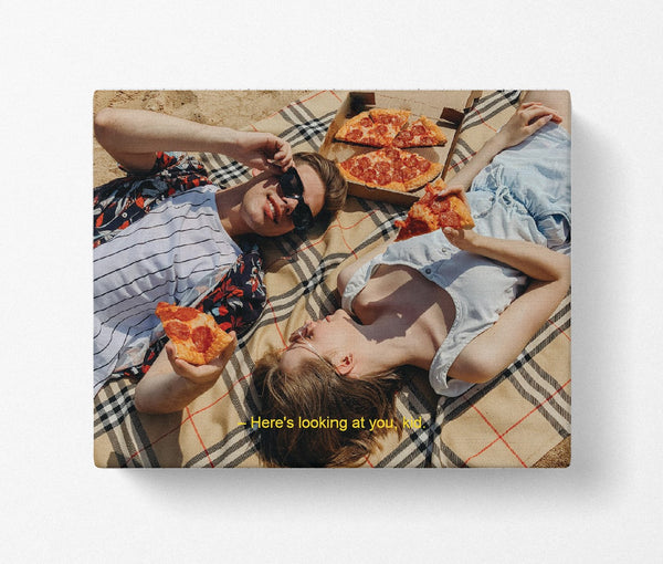 Acrylic Photo Personalized Movie Still with Caption (Horizontal) - Pictical™