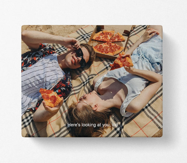 Acrylic Photo Personalized Movie Still with Caption (Horizontal) - Pictical™