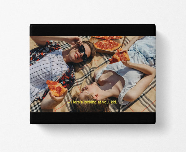 Acrylic Photo Personalized Movie Still with Caption (Horizontal) - Pictical™