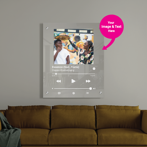Pictical Acrylic Album Cover Apple Music