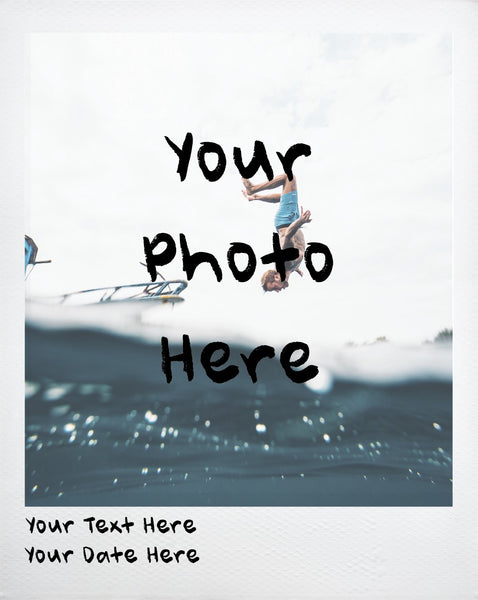 Acrylic Classic Personalized Polaroid Photo Tile - Pictical™