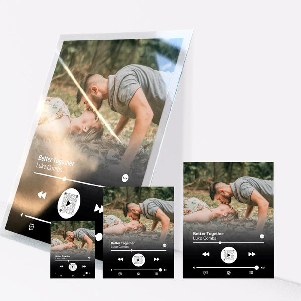 Acrylic Photo with Personalized Audio Scan + Play - Pictical™