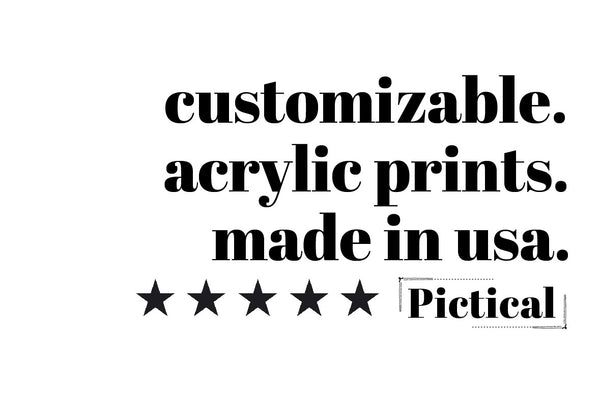 White Marble Custom Acrylic Album Cover - APPLE MUSIC - Pictical™
