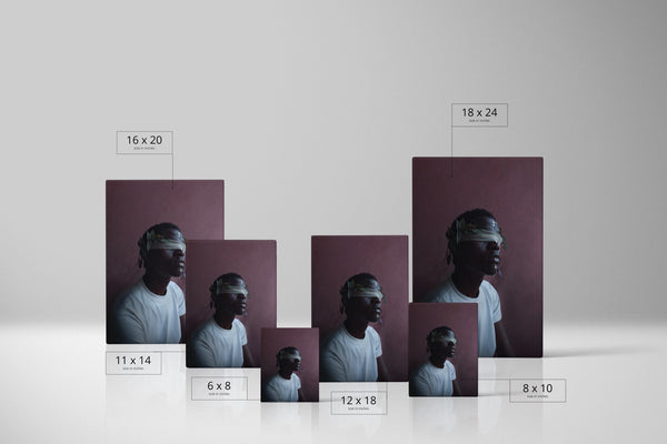 White Marble Custom Acrylic Album Cover - APPLE MUSIC - Pictical™