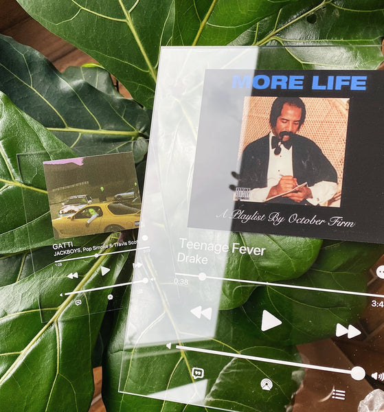 Personalized Acrylic Album Cover - APPLE MUSIC song - Pictical™