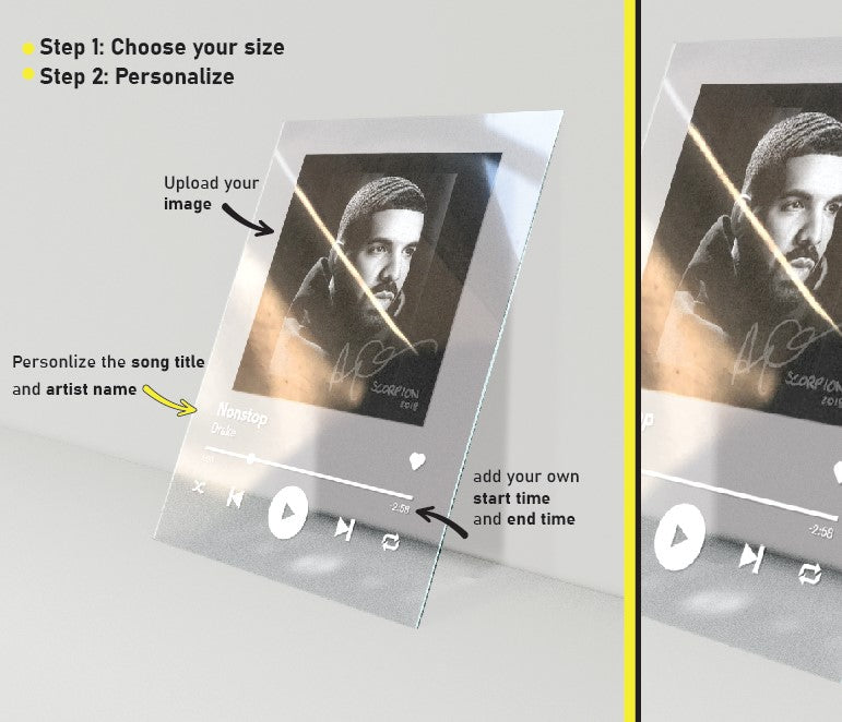 Custom Acrylic Album Cover SPOTIFY Album Cover – Pictical™