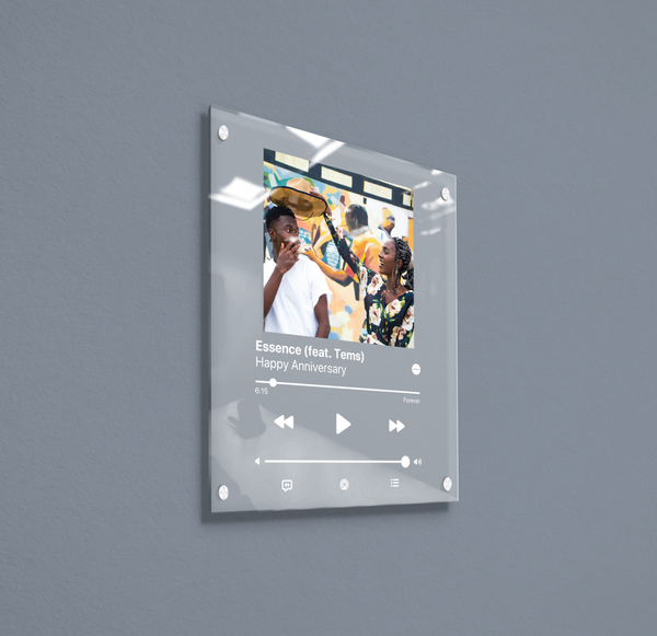 Large Limited Edition Custom Apple Music Acrylic Album Cover - Pictical™