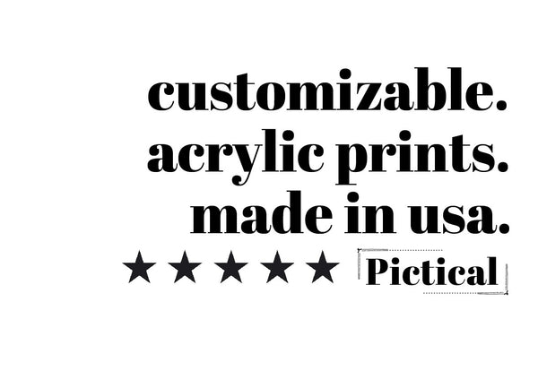 Custom Acrylic FORBES Magazine Poster - Pictical™