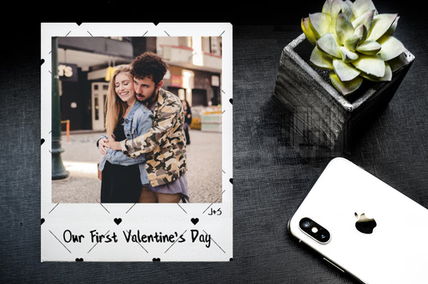 Valentine's Day Photo Tile - Personalized Acrylic Photo - Pictical™